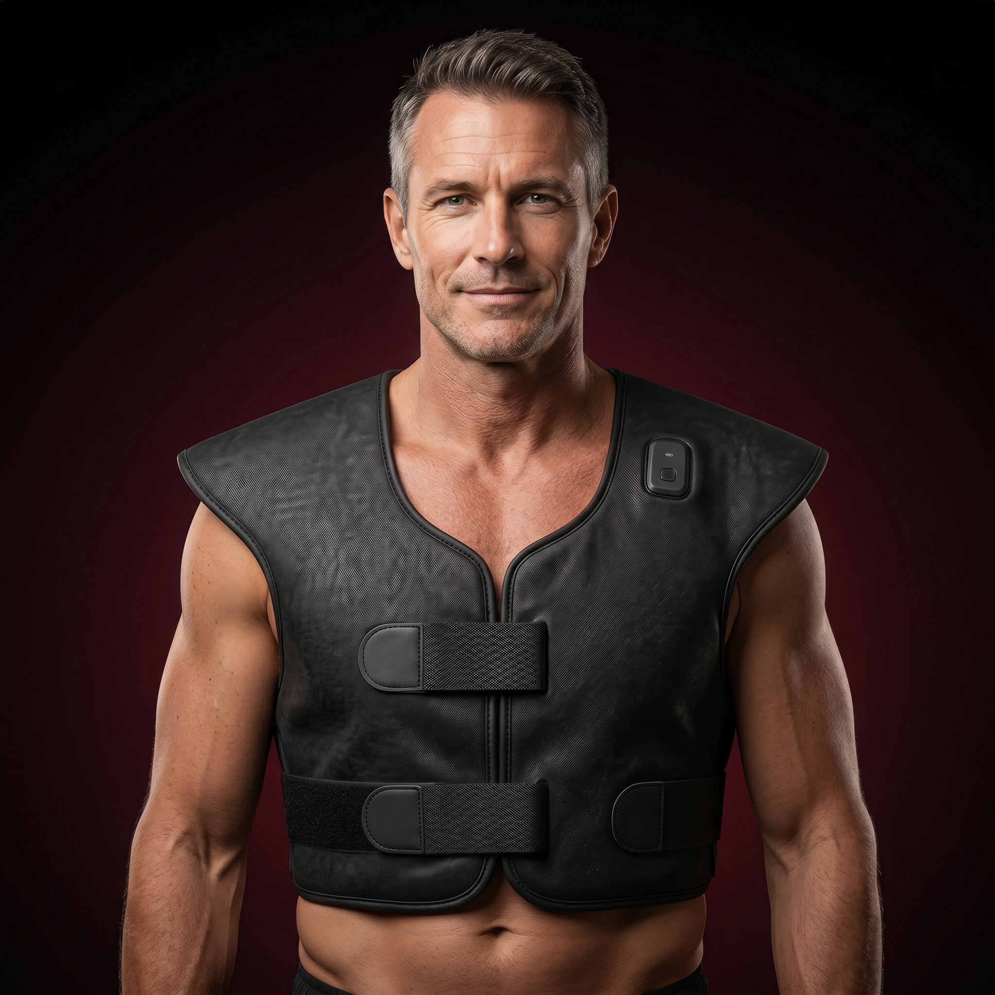 Red Light Therapy Vest 660nm & 850nm for Shoulders, Neck, and Back | 165LEDs