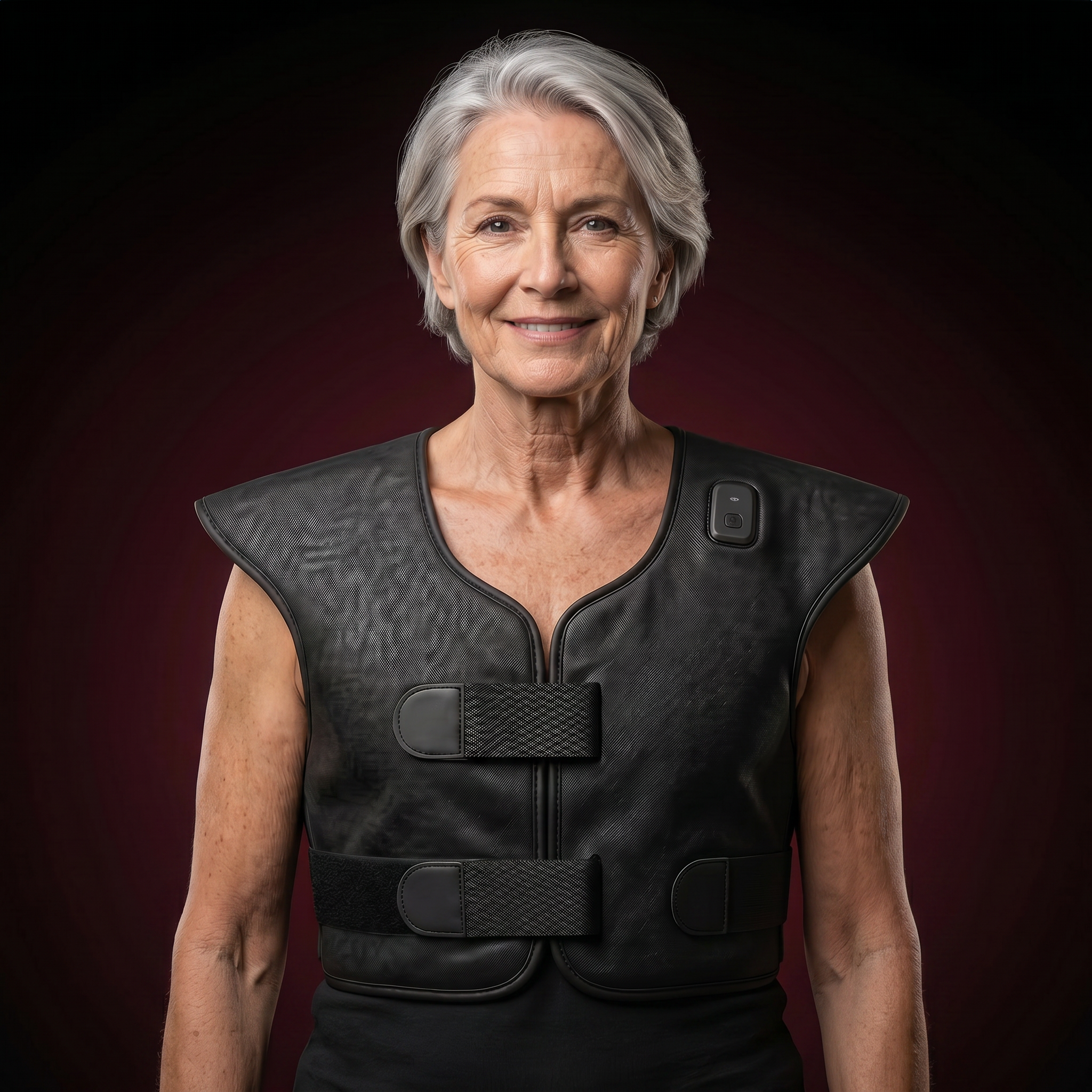 Red Light Therapy Vest 660nm & 850nm for Shoulders, Neck, and Back | 165LEDs