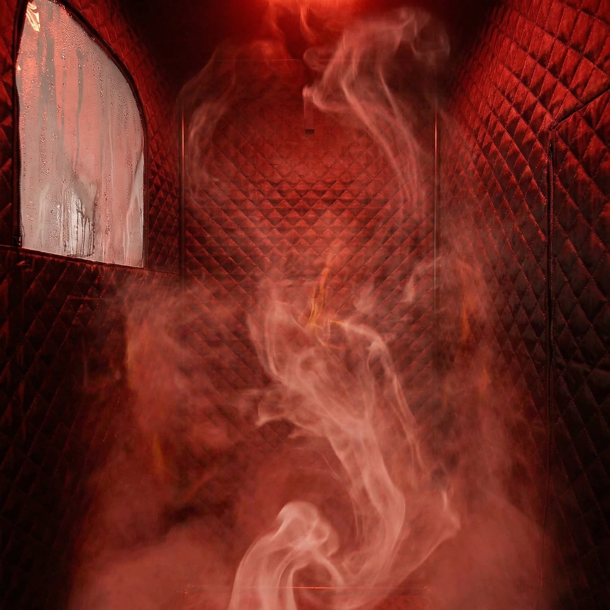 Portable Red Light Therapy & Relaxation Steam Sauna for Home