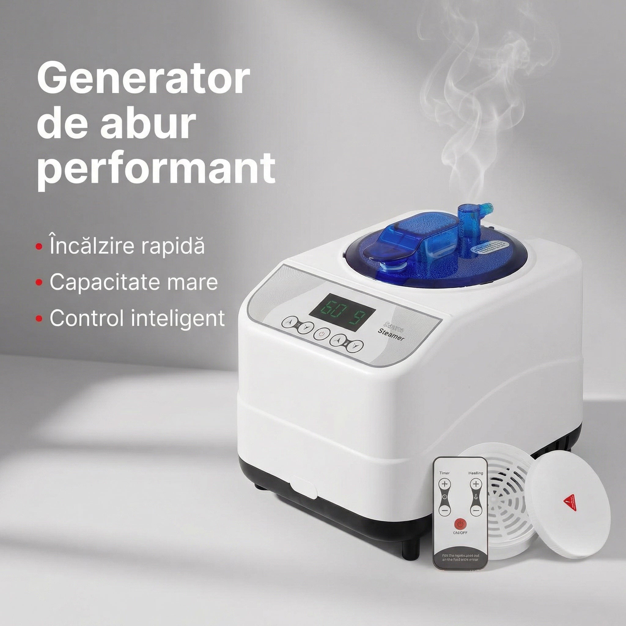 Portable Red Light Therapy & Relaxation Steam Sauna for Home