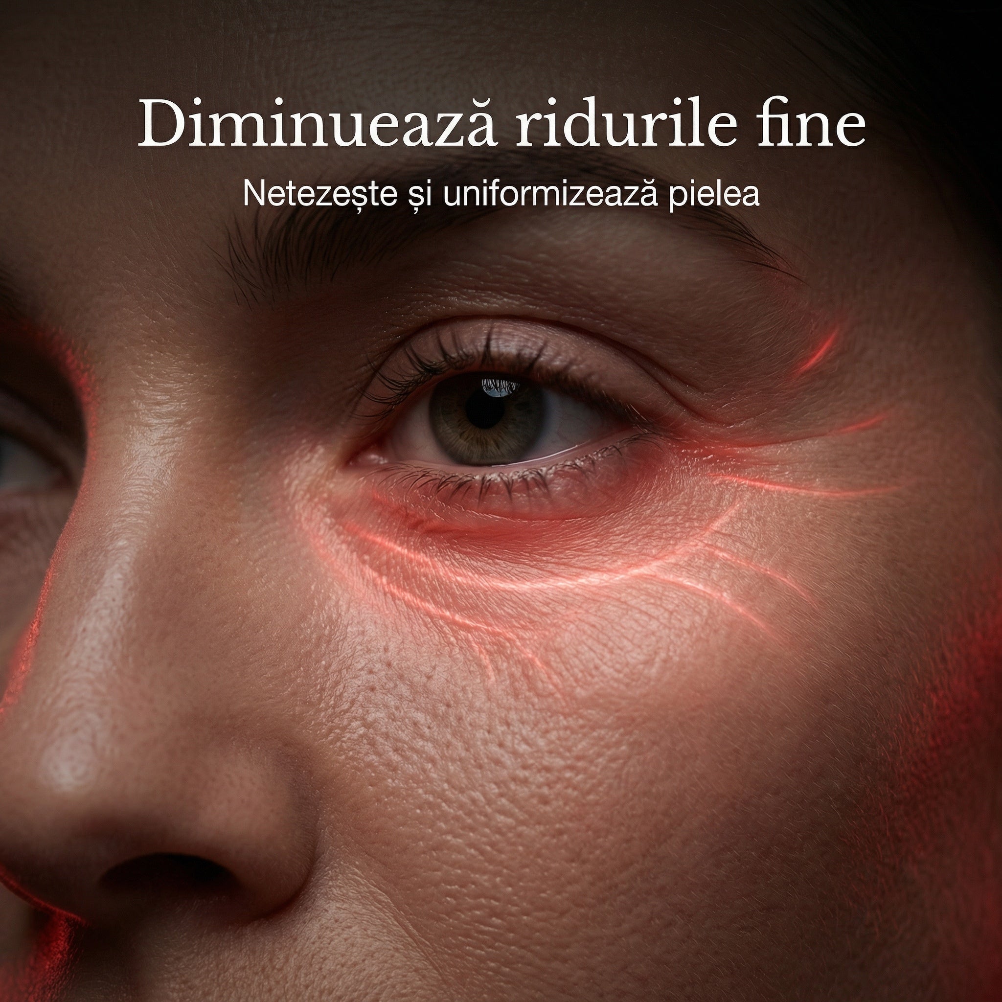 Red Light Therapy and Microcurrent Glasses for the Eye Area