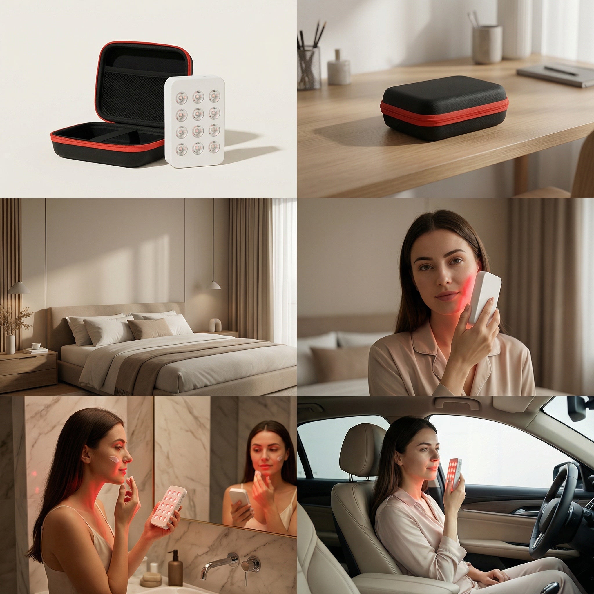 Red Light Therapy & NIR NeuroGenesis CORE MINI 60 Portable Device | LED 12 | 13 cm