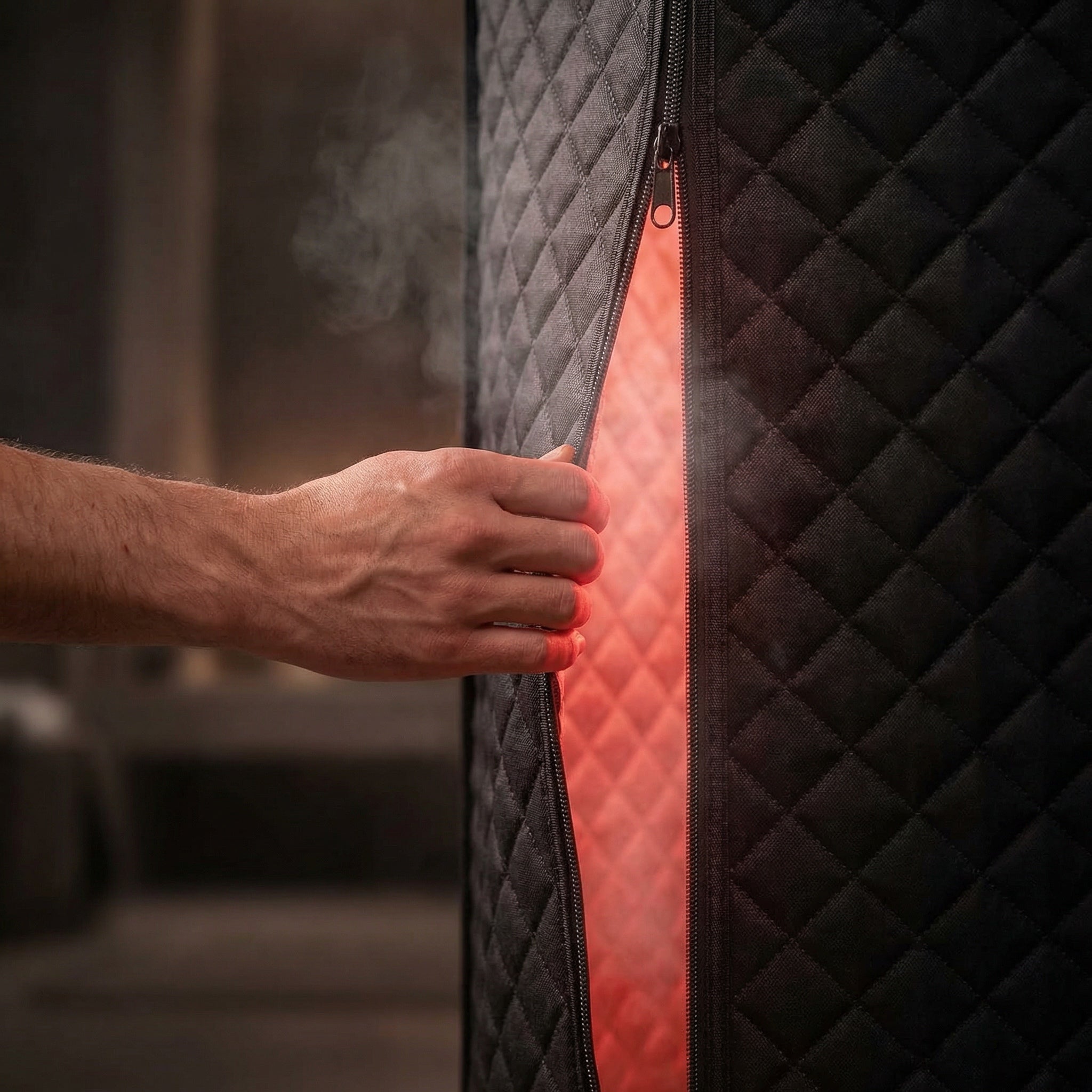 Portable Red Light Therapy & Relaxation Steam Sauna for Home