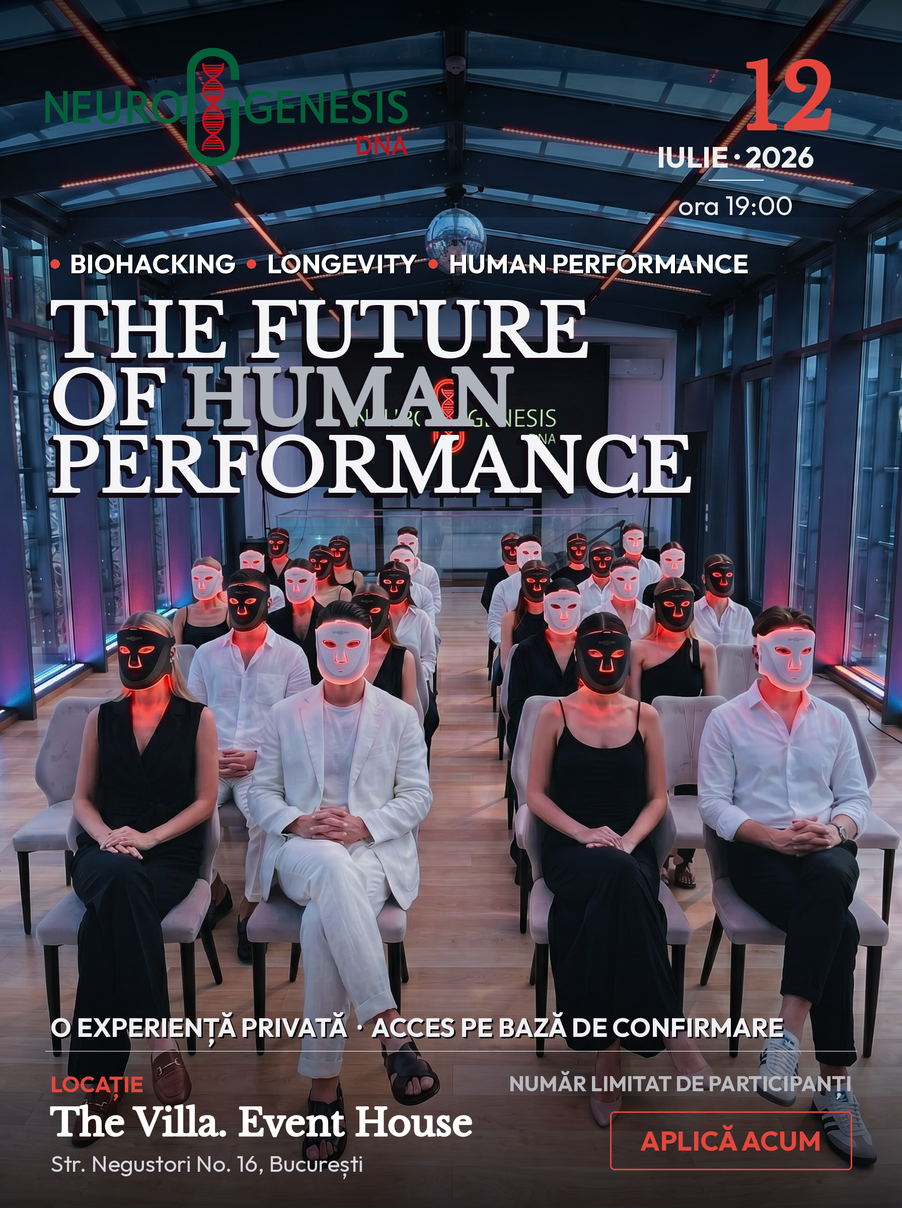 Eveniment NeuroGenesis DNA The Future of Human Performance