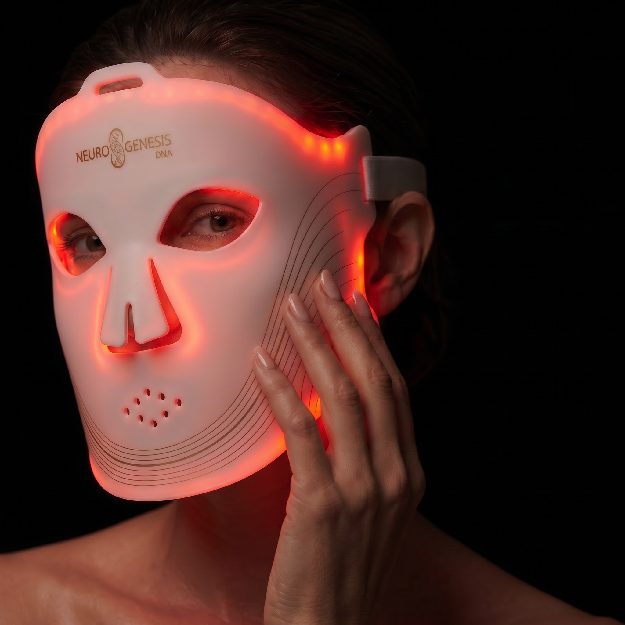 Red Light Therapy & NIR Mask with 4 Light Types