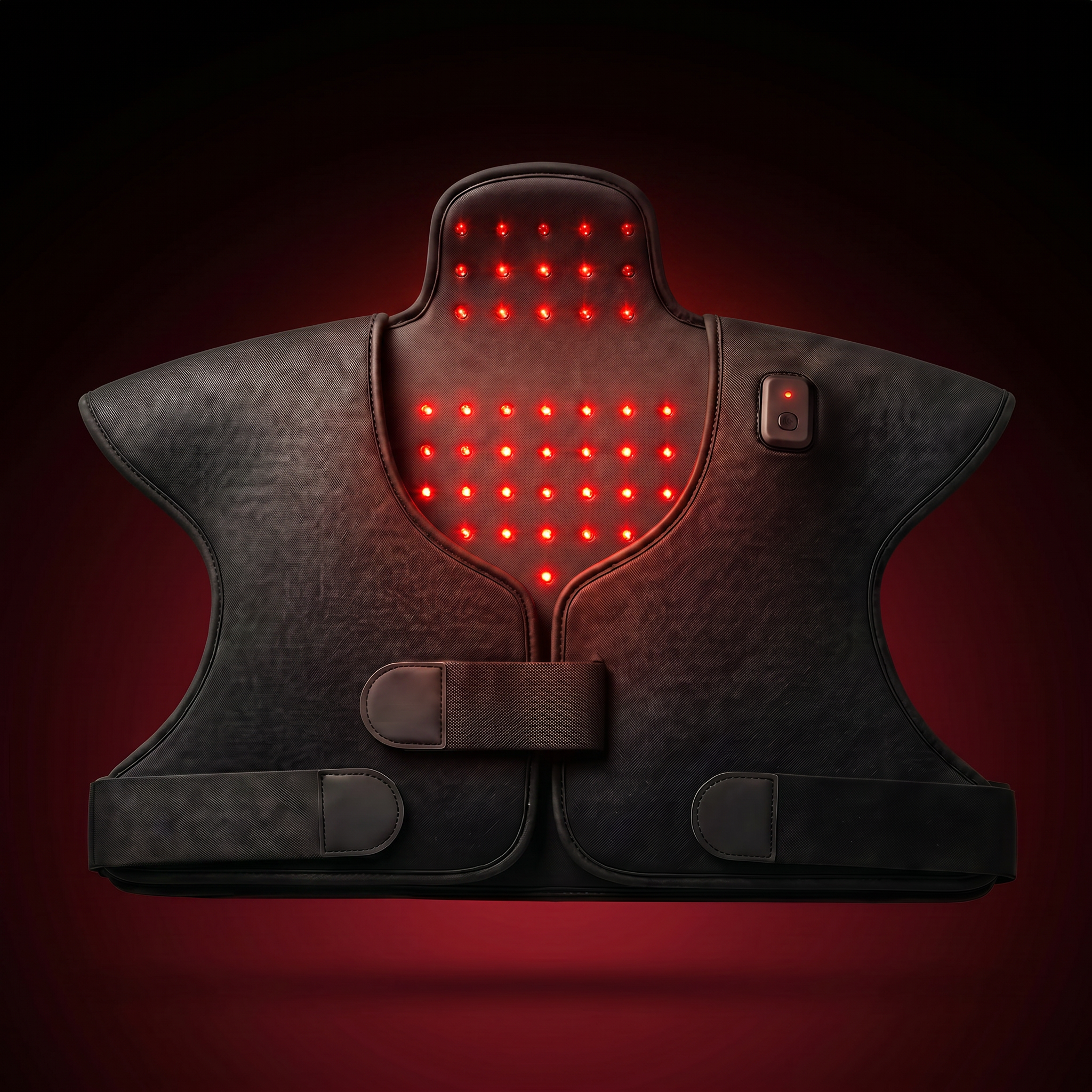 Red Light Therapy Vest 660nm & 850nm for Shoulders, Neck, and Back | 165LEDs