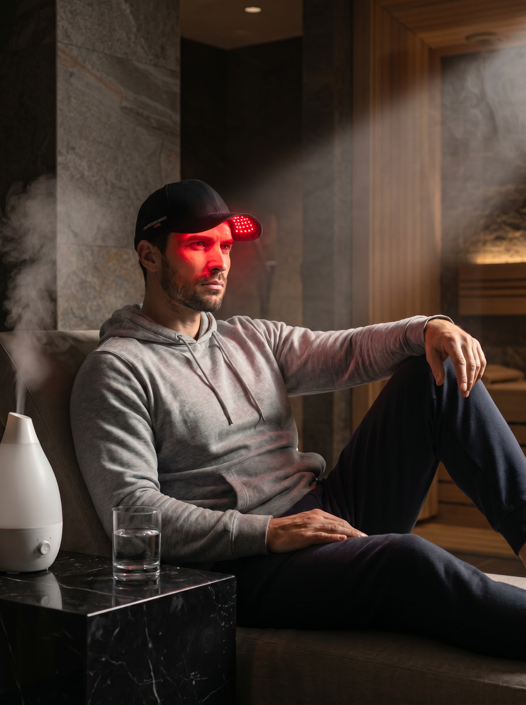 Red Light Therapy Helmet, Hair Growth, 3 Wavelengths, 56 LEDs